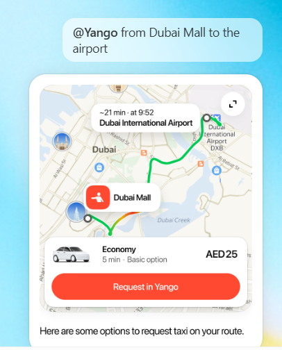 Yango Ride Integrates ChatGPT to Enable In-Chat Trip Planning in 25+ Countries
