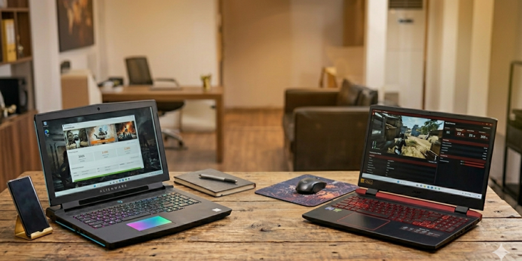 Dell Alienware 15 Review vs Acer Nitro V 15