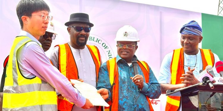 Carter Bridge handover by Engr. David Umahi, minister of Works