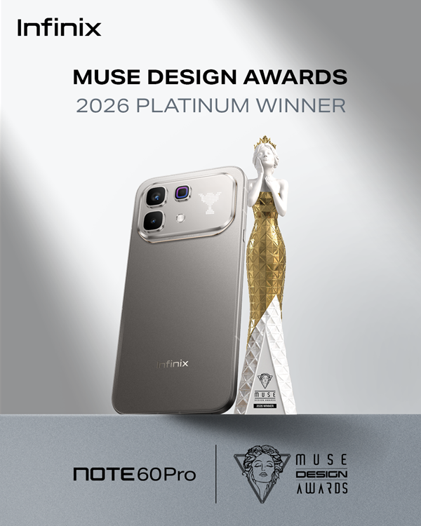 Design Awards Infinix NOTE 60 Pro
