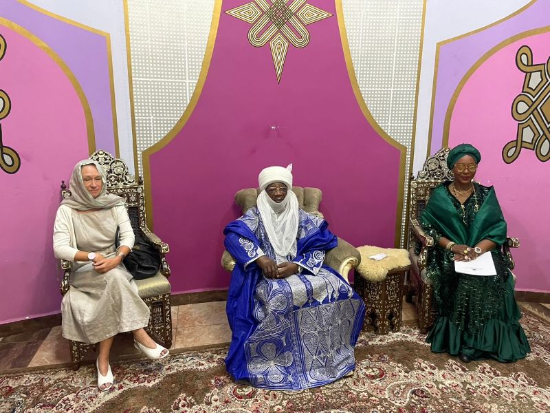 Gill aLever OBE nd Kwara king