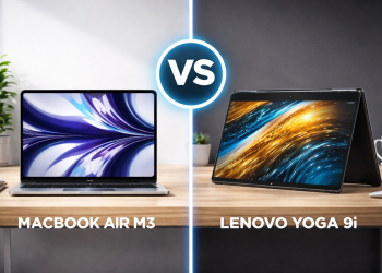 MacBook Air M5 vs Lenovo Yoga 9i Gen 10