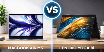 MacBook Air M5 vs Lenovo Yoga 9i Gen 10