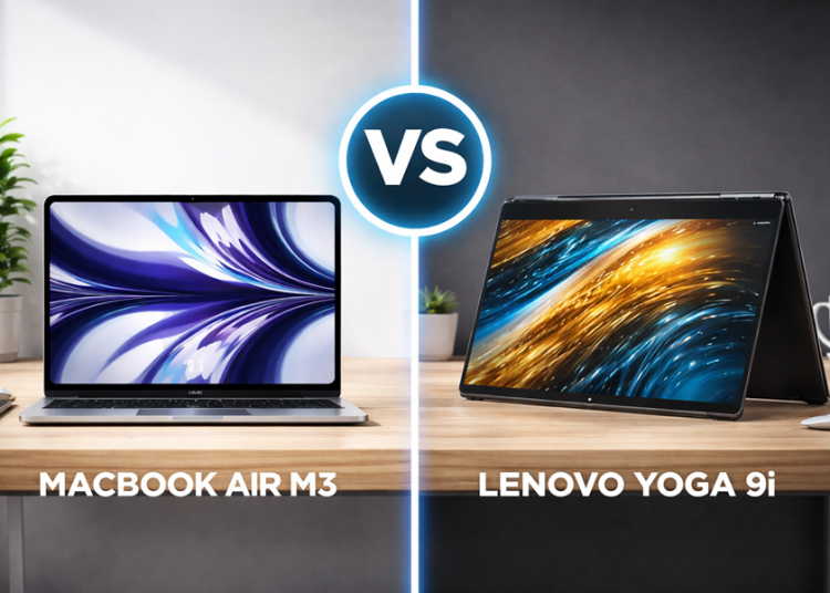MacBook Air M5 vs Lenovo Yoga 9i Gen 10