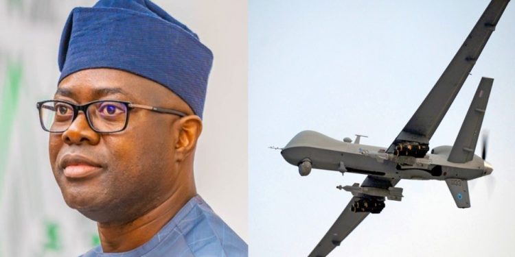 Seyi Makinde, Oyo state and Aerial Survillance Drones