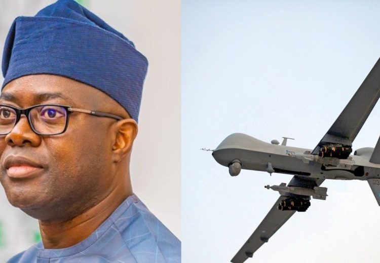 Seyi Makinde, Oyo state and Aerial Survillance Drones