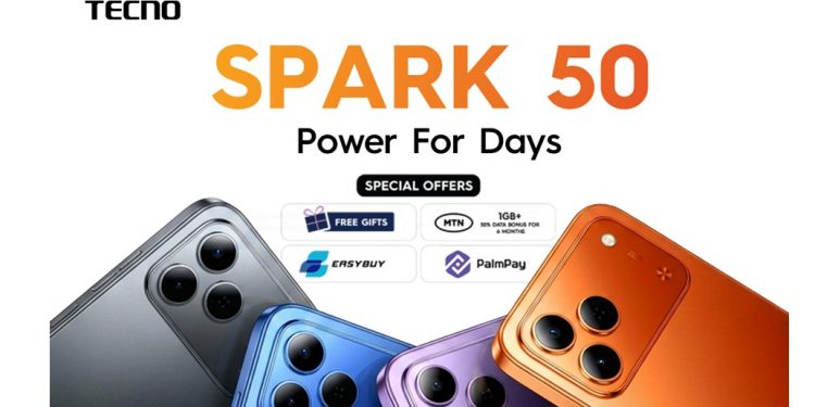Meet the TECNO SPARK 50 - The Hustle Phone is Here!