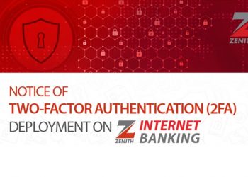 Zenith Bank Internet banking 2FA