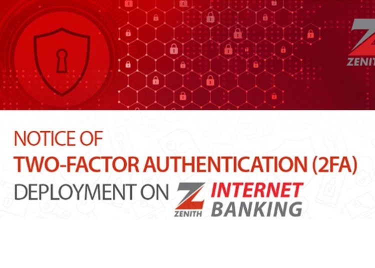 Zenith Bank Internet banking 2FA