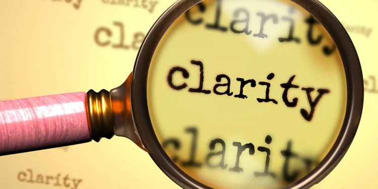 clarity over noise