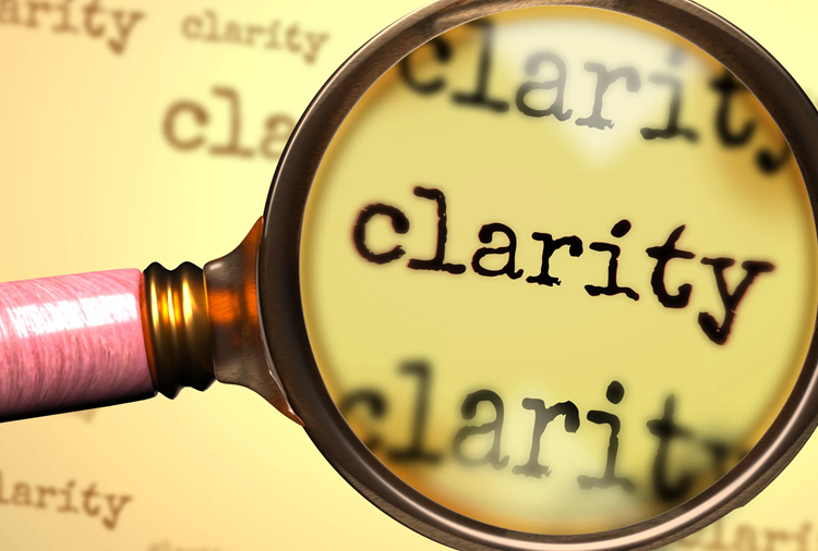 clarity over noise