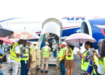 Air Peace South Africa evacuation flight