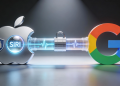 Apple Siri AI and Google
