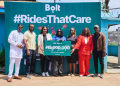 Bolt donation SOS Children’s Villages Nigeria