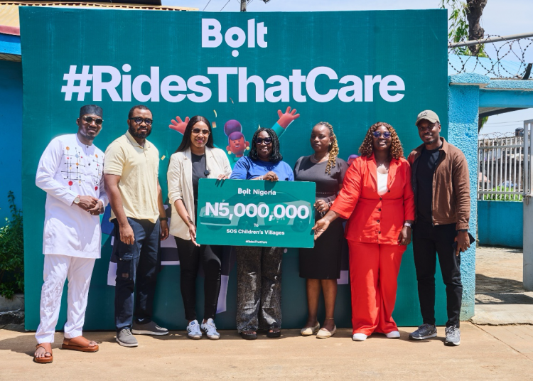 Bolt donation SOS Children’s Villages Nigeria
