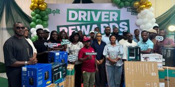 Bolt rewards top drivers in Nigeria
