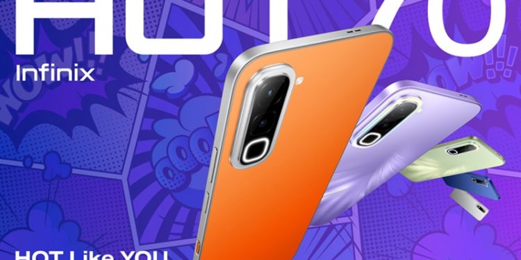 Infinix HOT 70 brings together expressive design