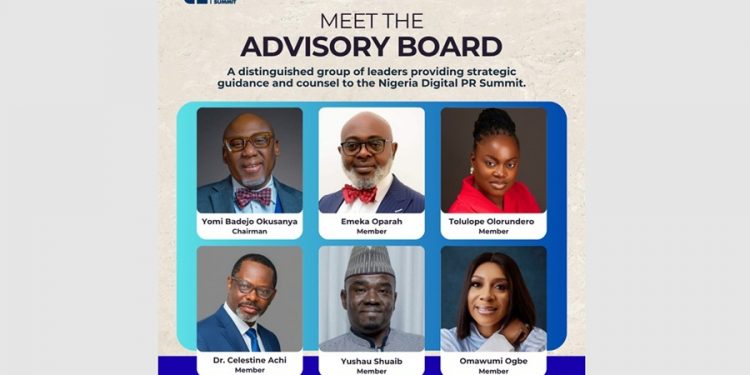 Nigeria Digital Public Relations Summit advisory board unveiled