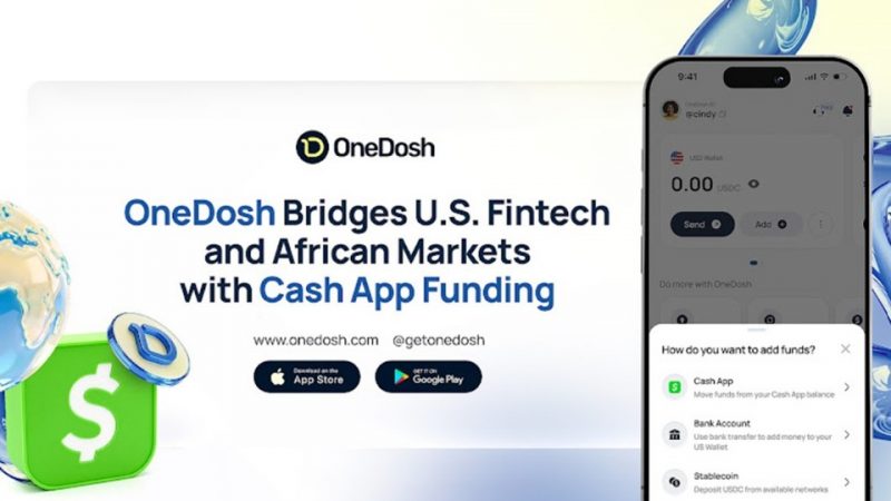 OneDosh Launches Cash App Funding to Simplify USD-to-NGN Money Movement