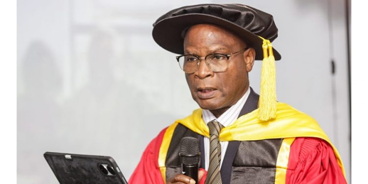 Professor Clement Dzidonu, president of Accra Institute of Technology | AI Graduates