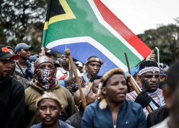 South Africa protests - image by Al Jazeera