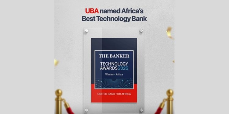 UBA Best Technology Bank Award
