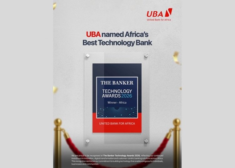 UBA Best Technology Bank Award