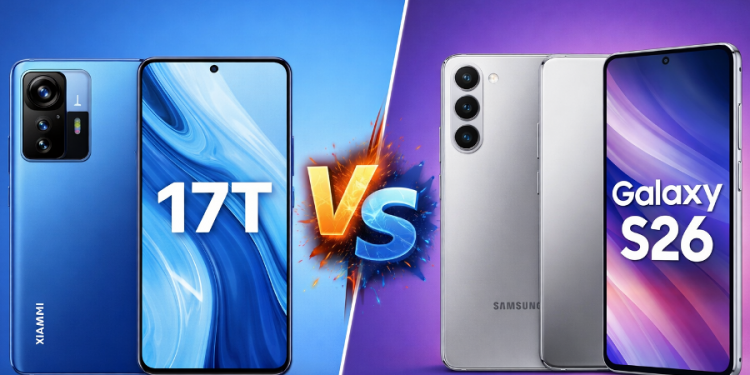 Xiaomi 17T vs Samsung Galaxy S26
