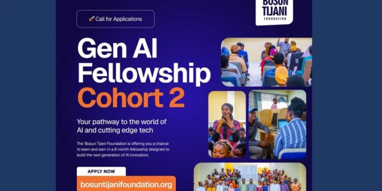 Bosun Tijani Foundation AI Fellowship