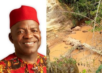 Mmam Bridge | Governor Alex Otti of Abia State