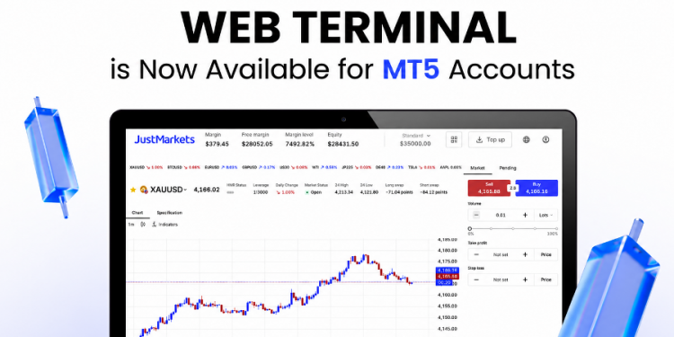 JustMarkets Web Terminal -