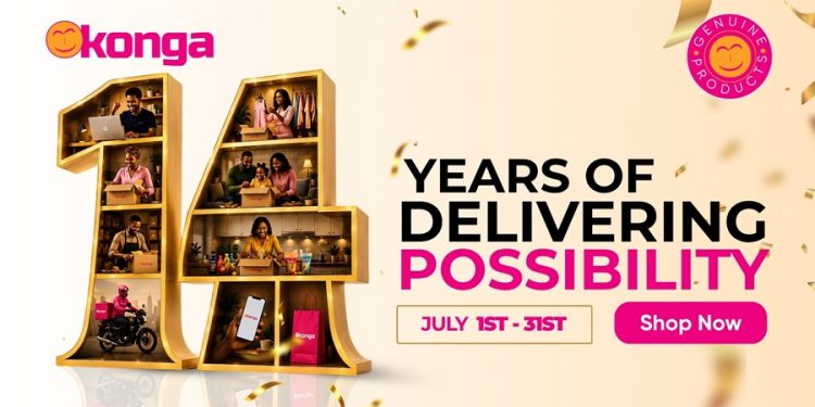 Konga 14th Anniversary sale