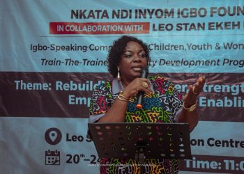 Prof. Gloria Ernest-Samuel, Director of the Leo Stan Ekeh Foundation