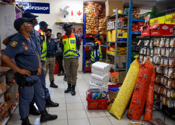 South Africa fintech spaza shop closures