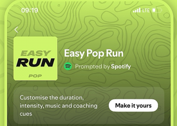 Spotify Running Mode