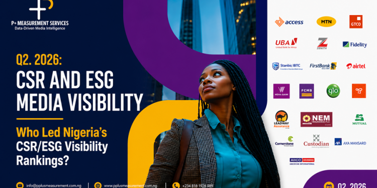 Fidelity Bank, Airtel Nigeria and Leadway Assurance Top Nigeria's Q2 2026 CSR & ESG Media Conversation