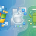 Windows, Apple and Andriod designed by Gemini AI